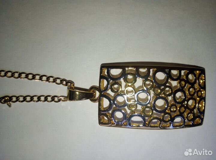 Кулон с цепочкой бижутерия