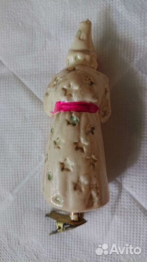 Звездочет с петухом каталожная елочная игрушкассср