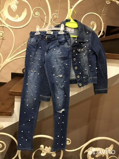 Джинсы для девочки