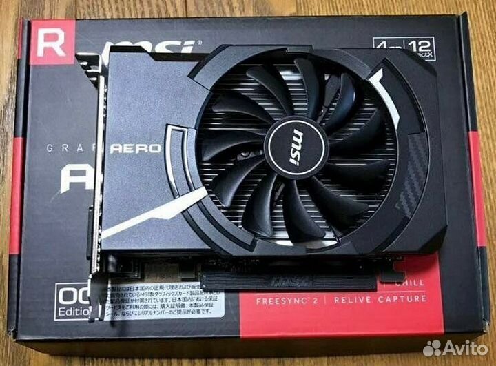 Видеокарта Rx 560 4гб