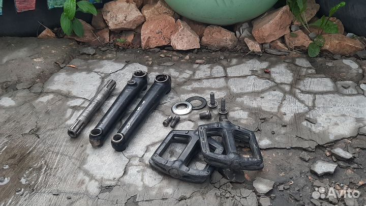 BMX Шатуны + педали