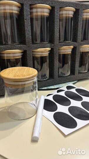 Набор баночек для специй