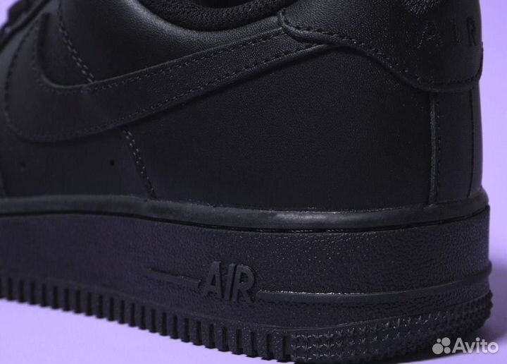 Nike Air Force 1 Black 36-46 Оригинальное качество