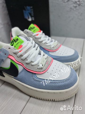 Кроссовки Женские Nike Air Force1Shadow Multi36-40