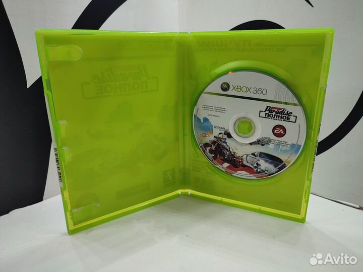 Диск xbox 360 Burnout Paradise полное издание