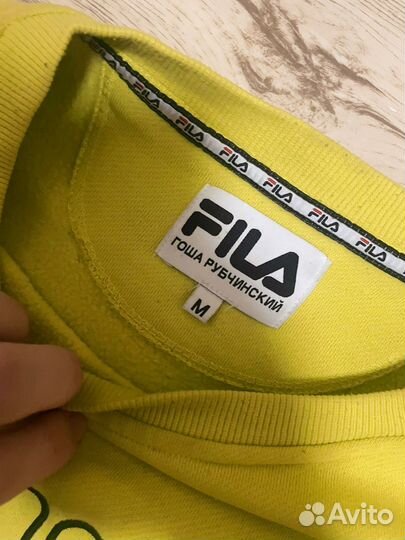 Свитшот гоша рубчинский x fila