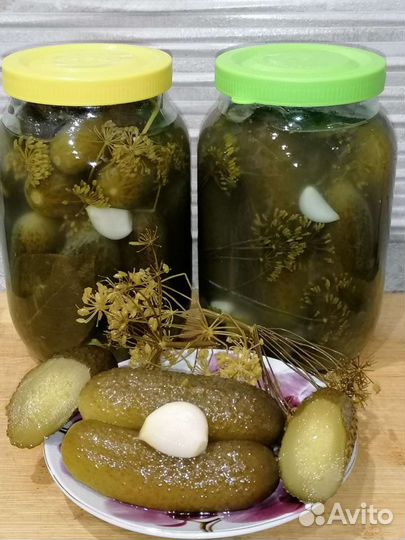 Солёные хрустящие огурчики из своего огорода