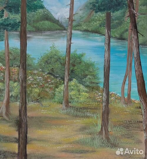 Авторская картина маслом 