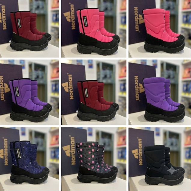 Сапоги зимние Nordman 31,32,33,34,35,36