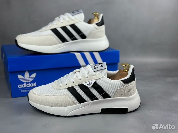 Мужские кроссовки Adidas Retropy F2 белые