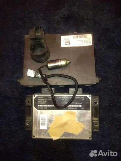 Комплект эбу Citroen berlingo