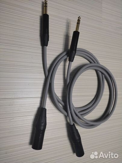 Кабели балансные XLR-TRS Canare (made in Japan)