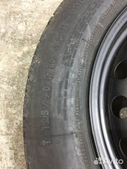 R16 Continental AllSeasonContact 125/90, PCD 5x112 DIA 66.6