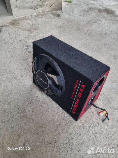 Автосабвуфер активный Pioneer TS-WX300A