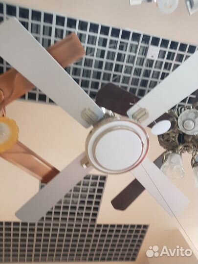 Люстра с вентилятором