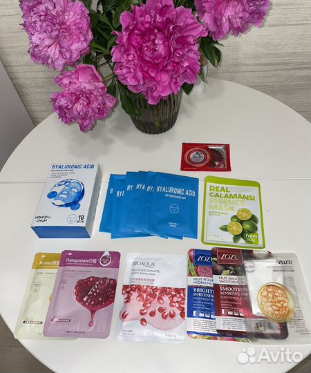 Тканевые маски для лица