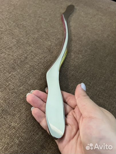 Блэйд/скребок для массажа гуаша стальной