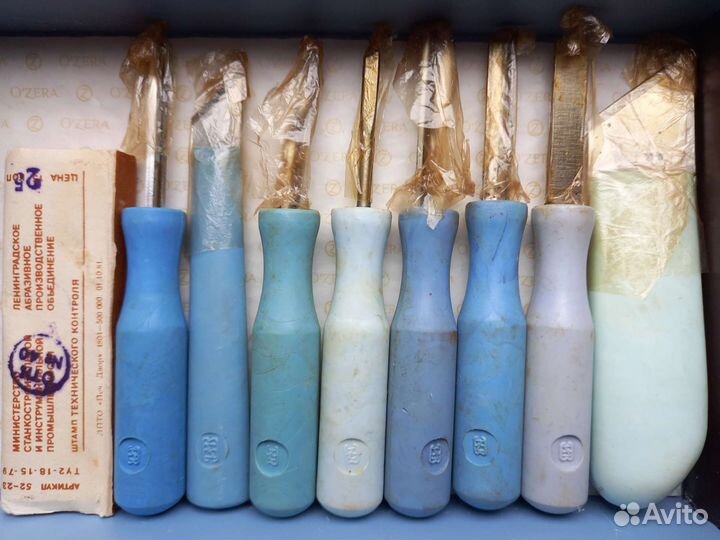 Резцы по дереву СССР. 1983 г