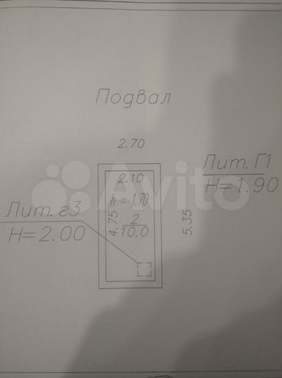 Гараж, 29 м²