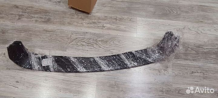 Накладка на задний бампер renault duster