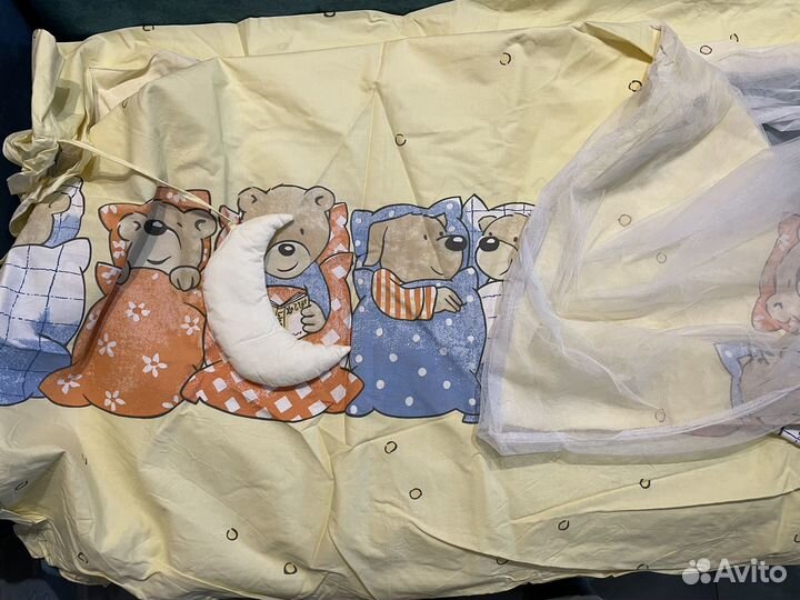 Комплект постельного белья для новорожденных