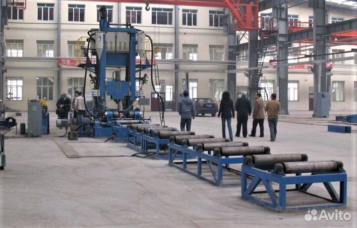 Автоматическая линия сварки двутавровой балки