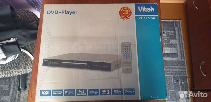 Видик DVD плеер vitek