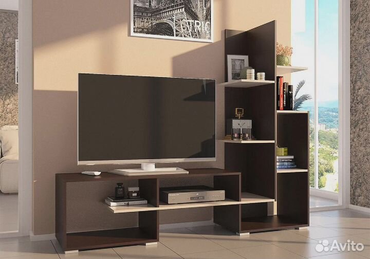 Стенка Соло-14 венге / бежевый