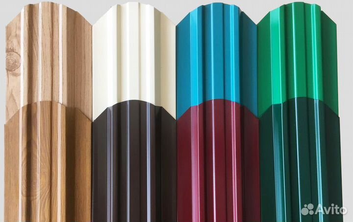 Металлический штакетник с доставкой