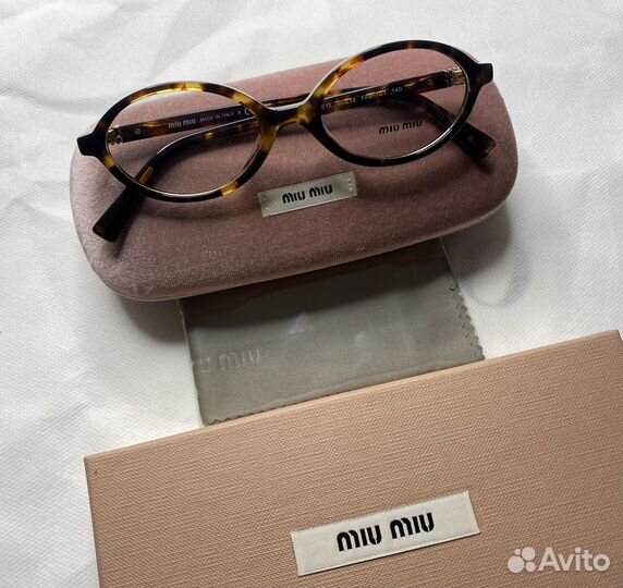 Очки Miu Miu Regard Glasses Leopard