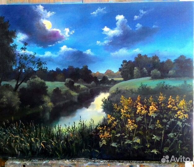 Живопись холст масло на заказ