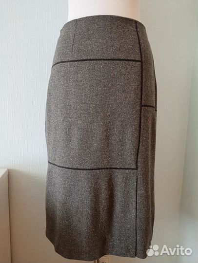 Юбка шерсть шелк 42 44