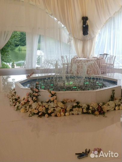 Заработок на аренде настоящего фонтана