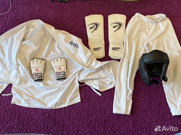 Комплект защиты для каратэ, кимоно, каратэ