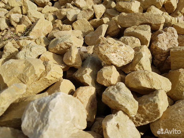 Щебень известняковый, фр. 40х70