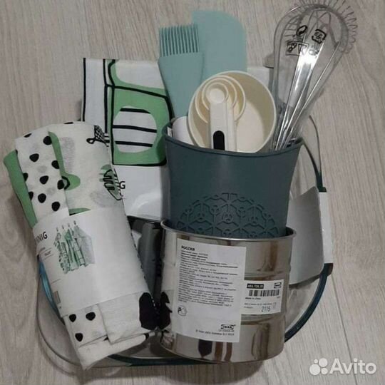 Сито, фартук, кухонные полотенце, прихватка IKEA