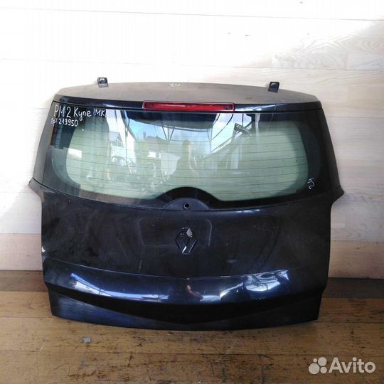 Крышка багажника Renault Megane 2 хэтчбек купе