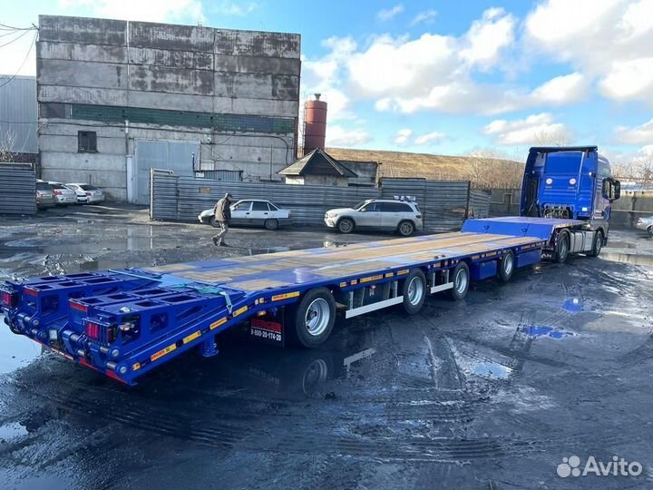 Полуприцеп трал (тяжеловоз) Berger 9854, 2023