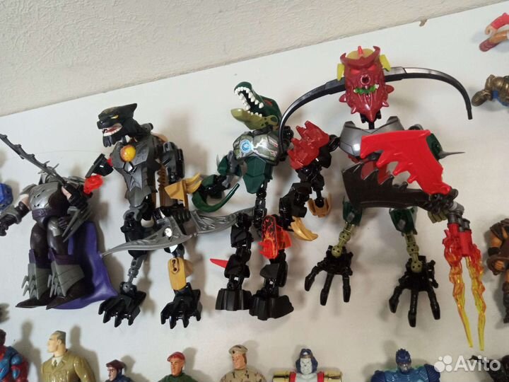 Игрушки СССР солдатики 73 шт