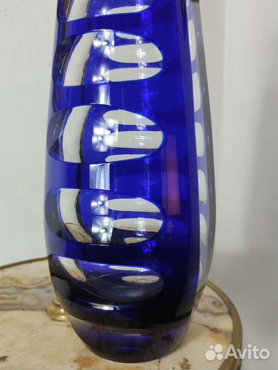 Ваза стекло Франция авторская 3D