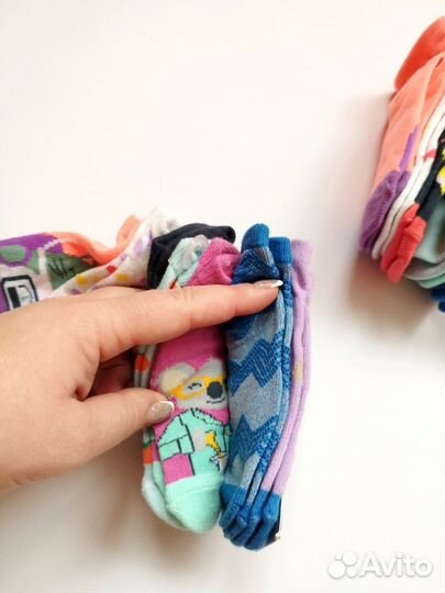 Cat & Jack Носки укороченные для девочки 27-30