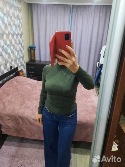 Водолазка Primark хаки