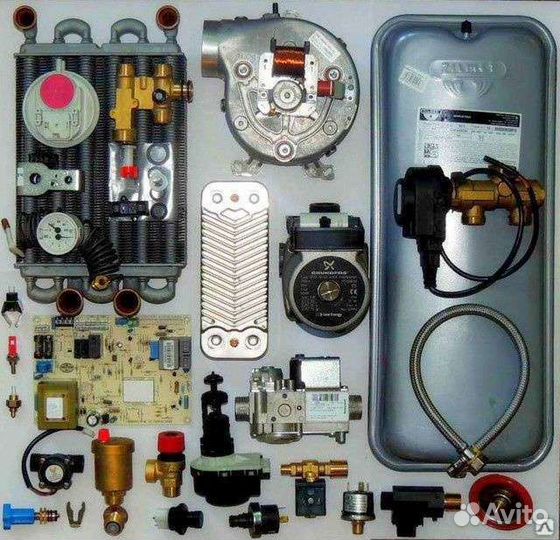 Запчасти для котлов новые и б.у на все марки