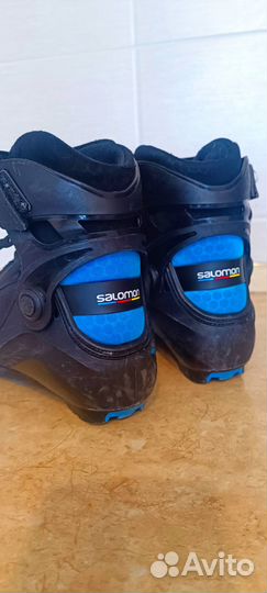 Лыжные ботинки salomon prolink