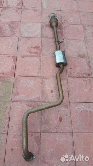 Глушитель Киа Рио Х Лайн G4LC