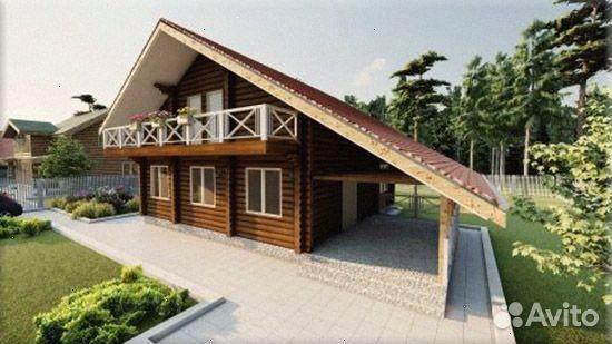 Дом из клееного бруса