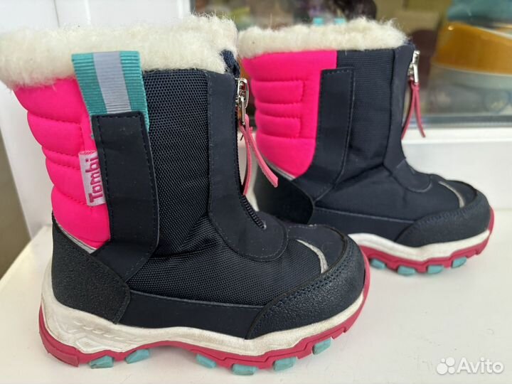 Ботинки зимние для девочки 23