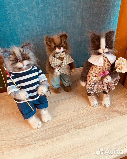 Вязаный котик