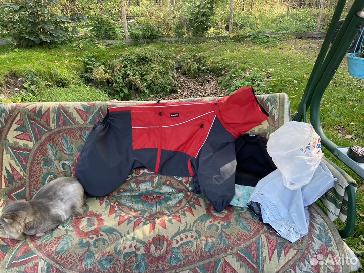 Зимний комбинезон для крупной собаки