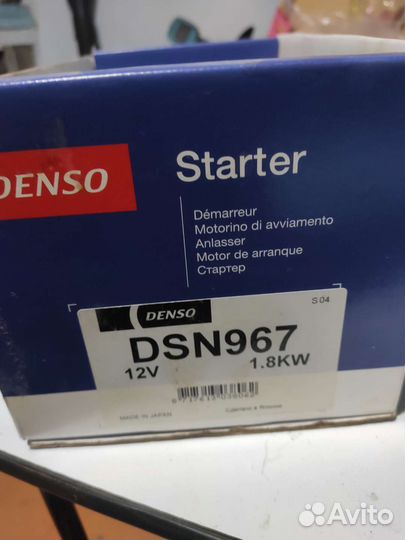 Стартер Denso Mercedes Benz om651